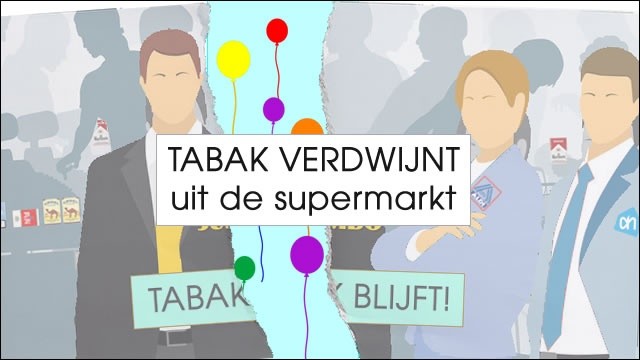 Tabak in 2024 eindelijk uit de supermarkten