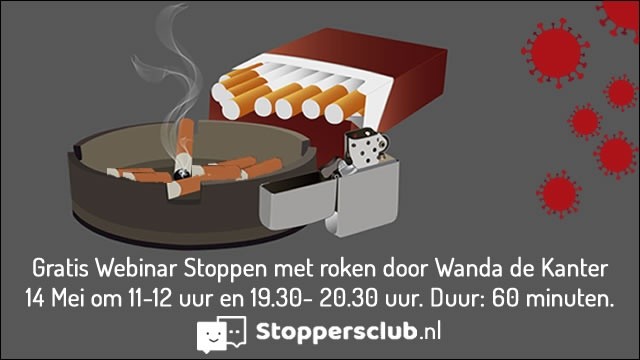 Er wordt meer gerookt in coronatijd – Wanda de Kanter geeft rookstop-webinar